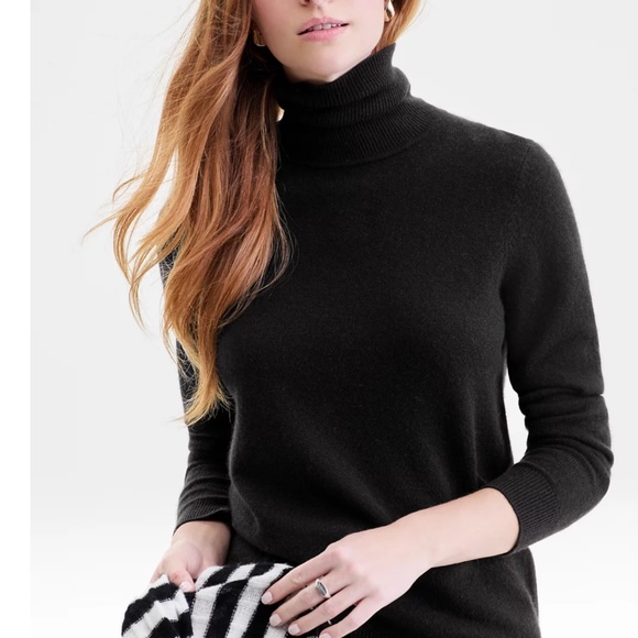 Charter Club Women's 100% Cashmere Turtleneck Sweater, size L - Picture 1 of 10